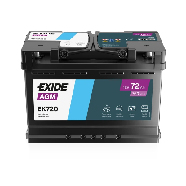 Exide AGM akkumulátor